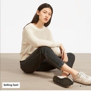 Everlane cotton/linen crew sweater
